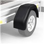 vidaXL 2X Garde-Boue pour Remorque 200x680 mm Débris Carrosserie Résistant
