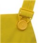 vidaXL Imperméable Robuste 2 pièces avec Capuchon et Salopette Jaune M pour randonnée