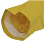 vidaXL Imperméable Robuste 2 pièces avec Capuchon et Salopette Jaune M pour randonnée
