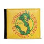 Pokemon Rayquaza #384 Portefeuille à deux volets pour homme Jaune/noir MW861581POK Jaune/noir Taille unique, jaune/noir, One Siz