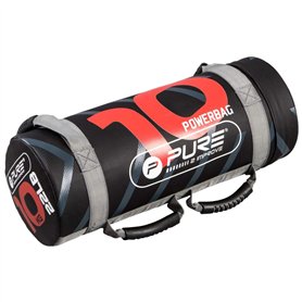 Pure2Improve P2I201720 Sac de Boxe Entraînement Pugillé Unisexe Adultes, Noir/Rouge, TU EU