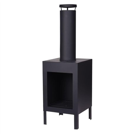 Koopman Sfeerhaard 30 x 30 x 116 Metaal