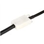 Lampe suspendue industrielle vintage ronde 25 W E27 41 cm Blanc