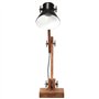 Lampe de bureau industrielle Noir Rond 58x18x90 cm E27
