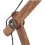 Lampe de bureau industrielle Noir Rond 58x18x90 cm E27