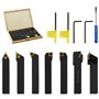 vidaXL - vidaXL 12-tlg. Drehmeißel-Set mit Wendeplatten 16x16 mm 115 mm