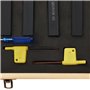 vidaXL - vidaXL 12-tlg. Drehmeißel-Set mit Wendeplatten 16x16 mm 115 mm
