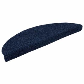 vidaXL - Selbstklebende Treppenmatten 15 Stk. Navy 56x17x3cm Nadelvlies