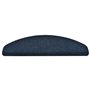 vidaXL - vidaXL Selbstklebende Treppenmatten 15 Stk. Navy 65x21x4cm Nadelvlies