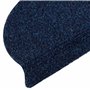 vidaXL - vidaXL Selbstklebende Treppenmatten 15 Stk. Navy 65x21x4cm Nadelvlies