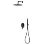 Bussandri Exclusive - Système de douche acier inoxydable 201 noir