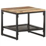 vidaXL Tavolino Laterale 40x40x35 cm in Legno Massello di Recupero