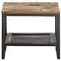 vidaXL Tavolino Laterale 40x40x35 cm in Legno Massello di Recupero