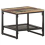 vidaXL Tavolino Laterale 40x40x35 cm in Legno Massello di Recupero