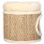 SONDEY VIDAXL Maison pour Chat avec Coussin de Luxe 33 cm Herbiers Marins