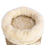 SONDEY VIDAXL Maison pour Chat avec Coussin de Luxe 33 cm Herbiers Marins