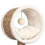 SONDEY VIDAXL Arbre a Chat et Tunnel superieur et Jouet 56 cm Herbiers Marins
