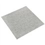 Dalles de tapis de sol 20 pcs 5 m² 50x50 cm Gris clair