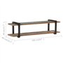 vidaXL - TV-Schrank 160x40x40 cm Recyceltes Massivholz