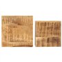 vidaXL Tavolini 2 pz in Legno Massello di Mango