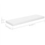 vidaXL Scaffali a Parete 4 pz Bianco Lucido 80x23,5x3,8 cm in MDF