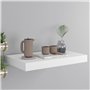 VidaXL Étagère murale flottante Blanc 40x23x3,8 cm MDF