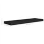 VidaXL Étagères murales flottantes 4 pcs Noir 80x23,5x3,8 cm MDF