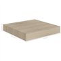 VidaXL Étagère murale flottante Chêne 23x23,5x3,8 cm MDF