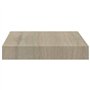 VidaXL Étagère murale flottante Chêne 23x23,5x3,8 cm MDF