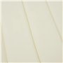 VXL Coussin pour chaise longue en tissu couleur crème 200 x 60 x 4 cm