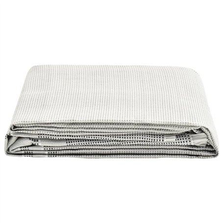 vidaXL Tapis de tente 300 x 250 cm gris