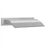 vidaXL - Pool-Wasserfall Silber 45x9x26 cm Edelstahl