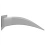 vidaXL - Pool-Wasserfall Silber 45x9x26 cm Edelstahl