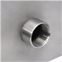 vidaXL - Pool-Wasserfall Silber 45x9x26 cm Edelstahl
