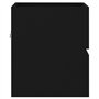 Armoire d'évier Noir 41x38,5x45 cm Aggloméré