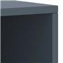 vidaXL Comodini 2 pz Grigio Chiaro 35x30x40 cm in Pino Massello