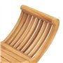 Banc de jardin 126 cm Bois de teck solide