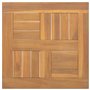Dessus de table carré 40x40x2,5 cm Bois de teck massif