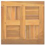Dessus de table carré 40x40x2,5 cm Bois de teck massif