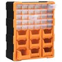 vidaXL - Multi-Schubladen-Organizer mit 39 Schubladen 38x16x47 cm