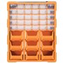 vidaXL - Multi-Schubladen-Organizer mit 39 Schubladen 38x16x47 cm
