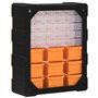 vidaXL - Multi-Schubladen-Organizer mit 39 Schubladen 38x16x47 cm
