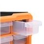 vidaXL - Multi-Schubladen-Organizer mit 39 Schubladen 38x16x47 cm