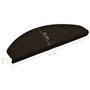 Tapis autoadhésifs de marches 5 pcs Marron 65x21x4cm Aiguilleté