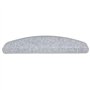 Tapis d'escalier 10 pcs 65x24x4 cm Gris clair