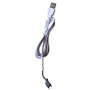 Armadietto Bagno con Specchio e LED Grigio Lucido 50x14x60 cm