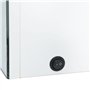 vidaXL Armadietto Bagno con Specchio e LED Bianco Lucido 62x14x60 cm