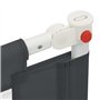 SMARTGROUPSTORE BD - BD Garde-corps de sécurité Lit enfant Gris foncé Tissu 200 x 25 cm