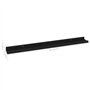 VidaXL Étagères murales 4 pcs Noir 80x9x3 cm