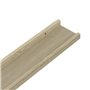 VidaXL Étagères murales 4 pcs Chêne Sonoma 80x9x3 cm